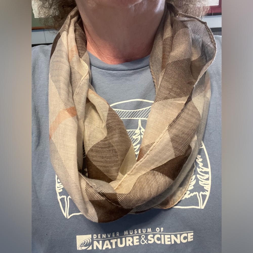 Kimberly C. Brown Tone Infinity Scarf